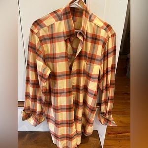 Men’s FRAY flannel button up